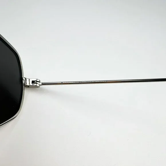 Celine CL40083U 16A Sunglasses Palladium Smoke Pilot Unisex CL 40083U - Picture 12 of 14